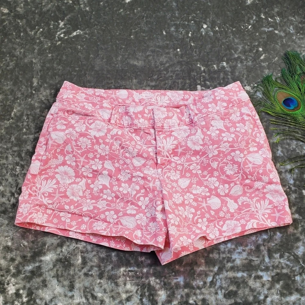 Old Navy The Pixie Pink Floral Shorts